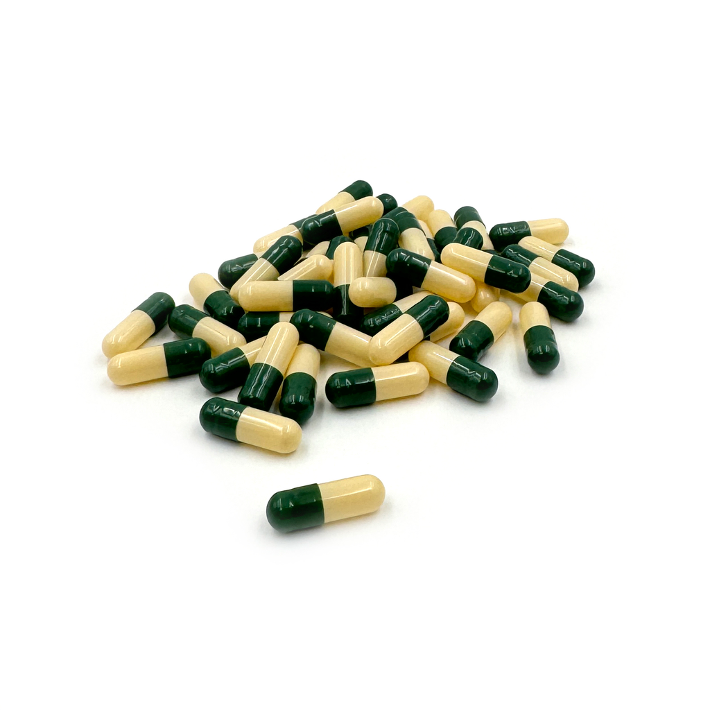 Cápsula N°3 Verde oscuro/Marfil 5000 caps