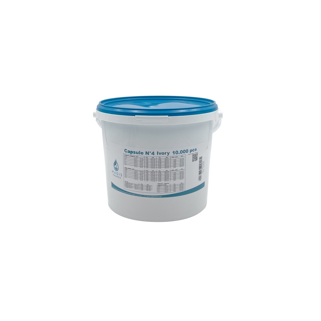 Gelulen opaak N°4 10 000