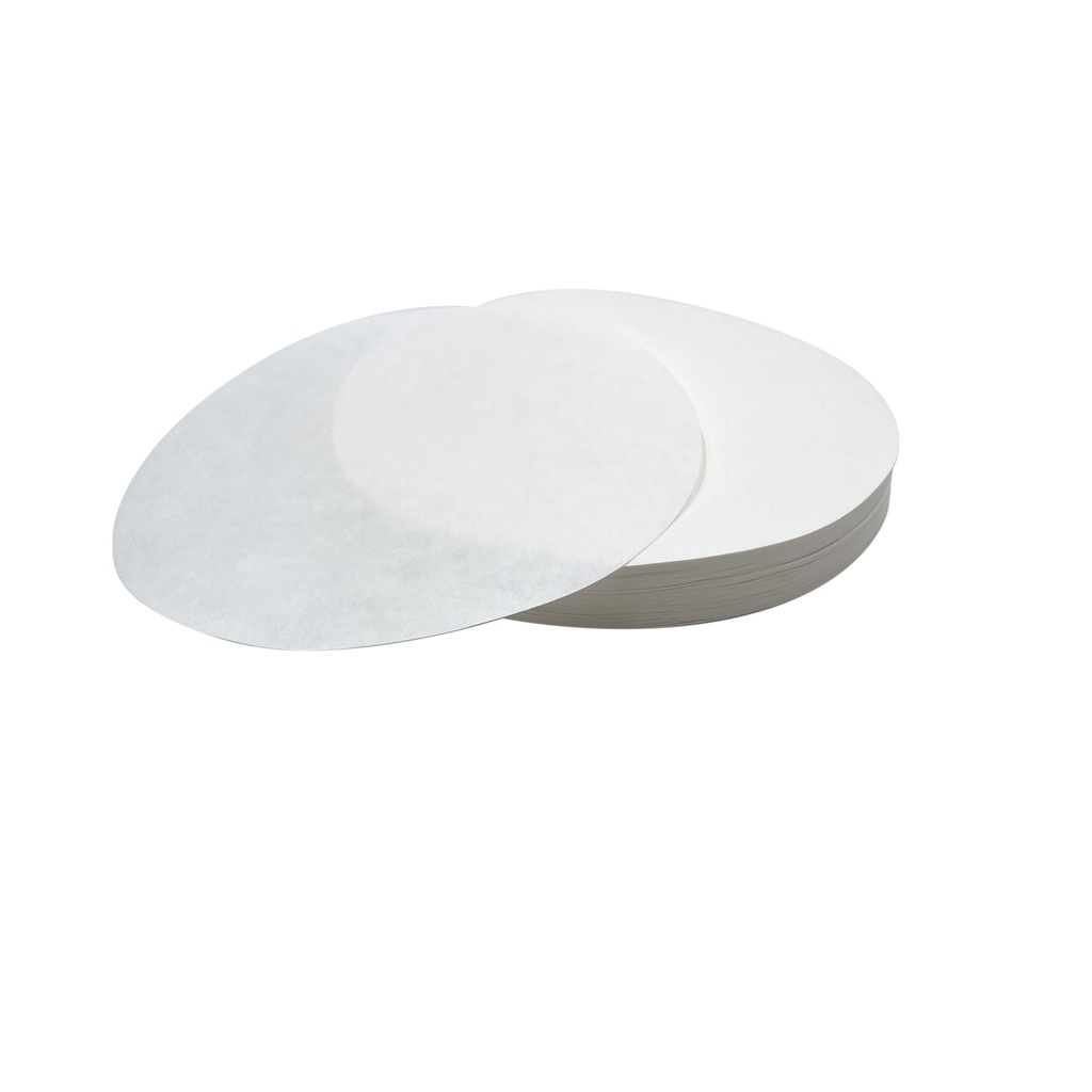 Papier filtre plat rond 150mm par 100pcs