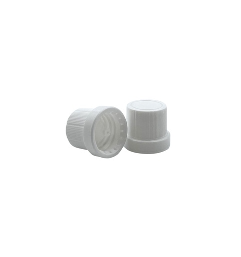 [4610887] Cap din18 white sealable insert for water per 25
