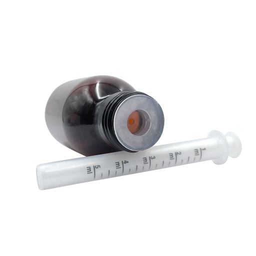 [4761649] Doseerspuit 5mL + insert adapter voor GLAS din28 per 5